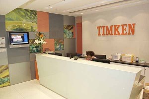 Canton, OH based Timken Company has a business office located in the heart of Shanghai's business district.